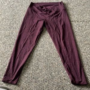 Purple athletic pants